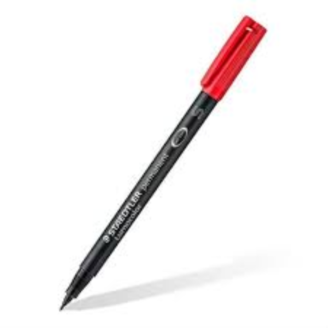 Staedtler Permanent Metalic Marker red (Blt Tip) ST-8323-232